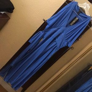 NWT Mango blue dress size US Large